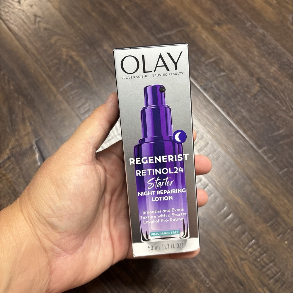 Olay Regenerist Retinol 24 Starter Night Repairng Lotion Pump NEW!